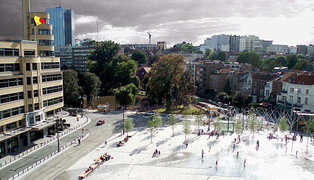 Ixelles presents a distribution plan to reduce traffic around Place Flagey