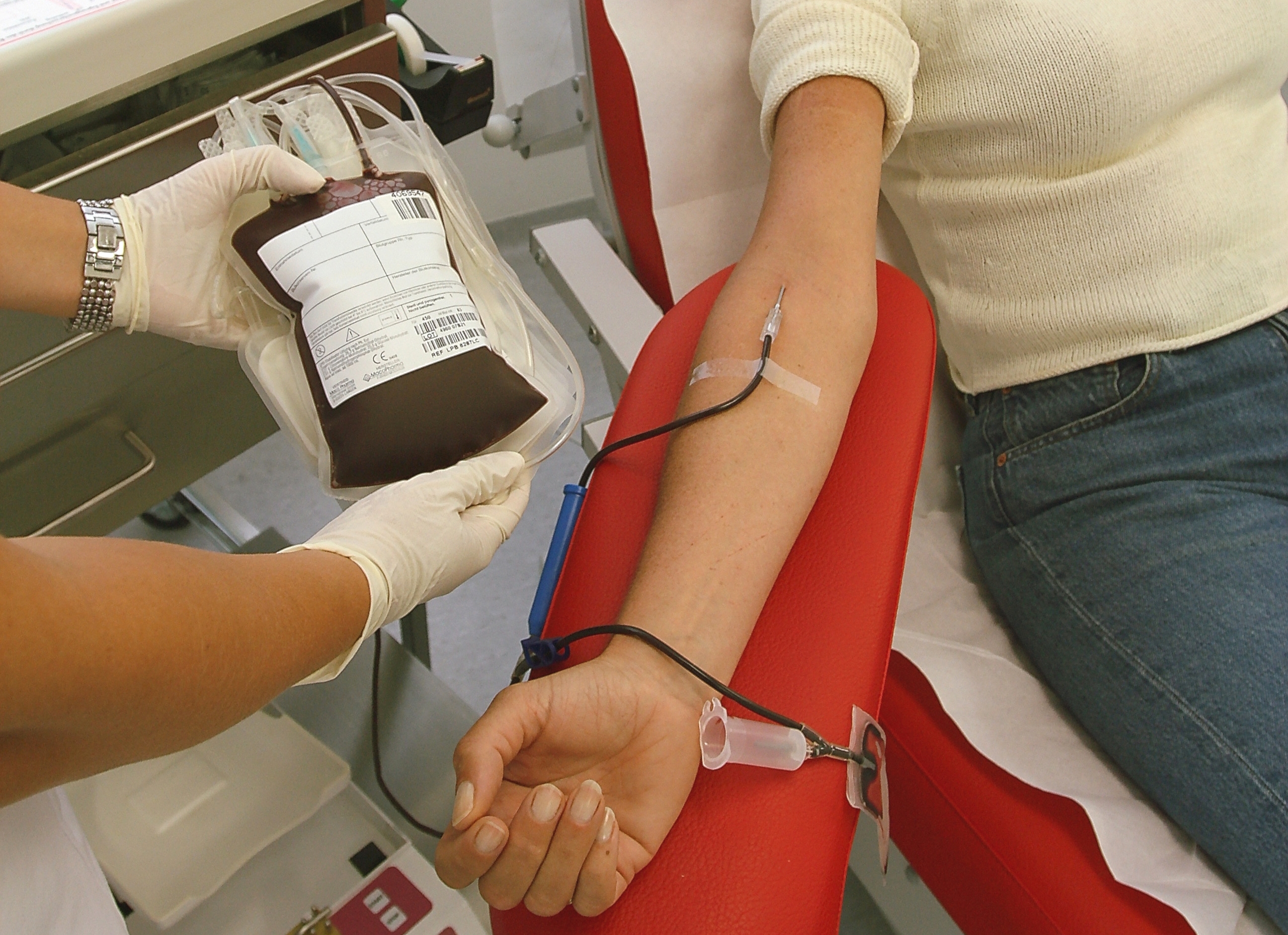 1 переливание крови
