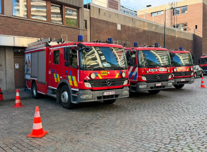 Fire at Brussels renovation site leaves several dead in elevator