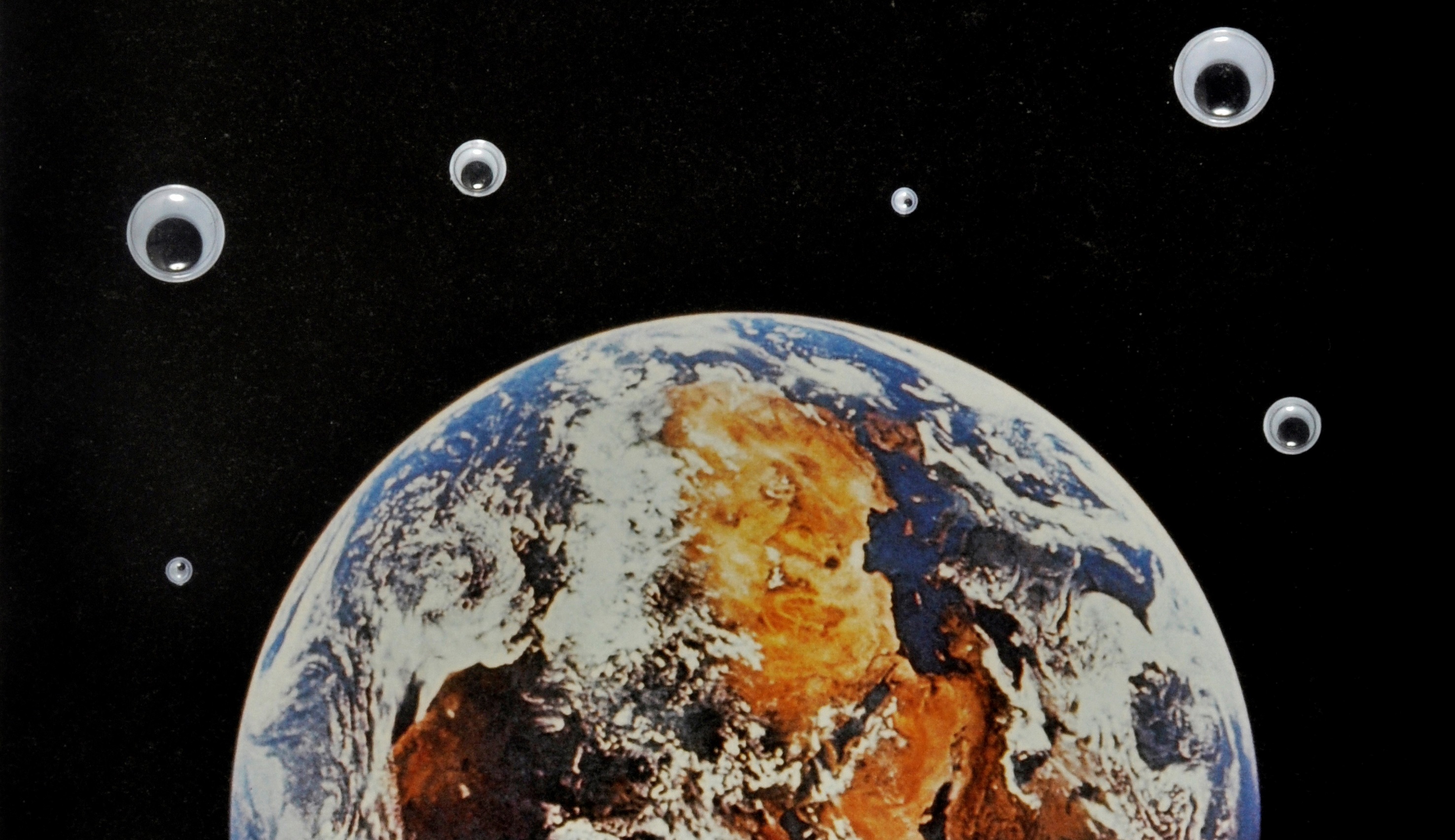 Andy Holden's ‘Eyes in Space’ (cropped)