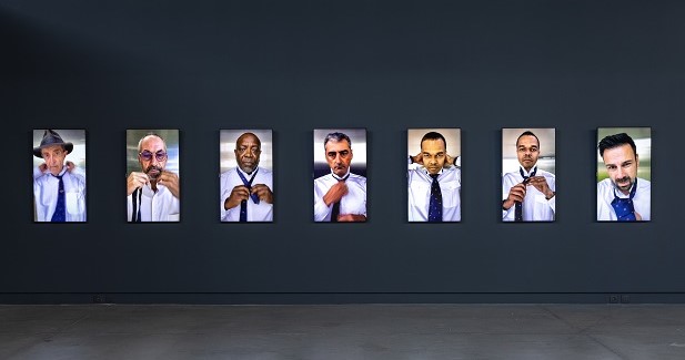 ‘Ejection Tie Club’ by artistic duo Brognon Rollin