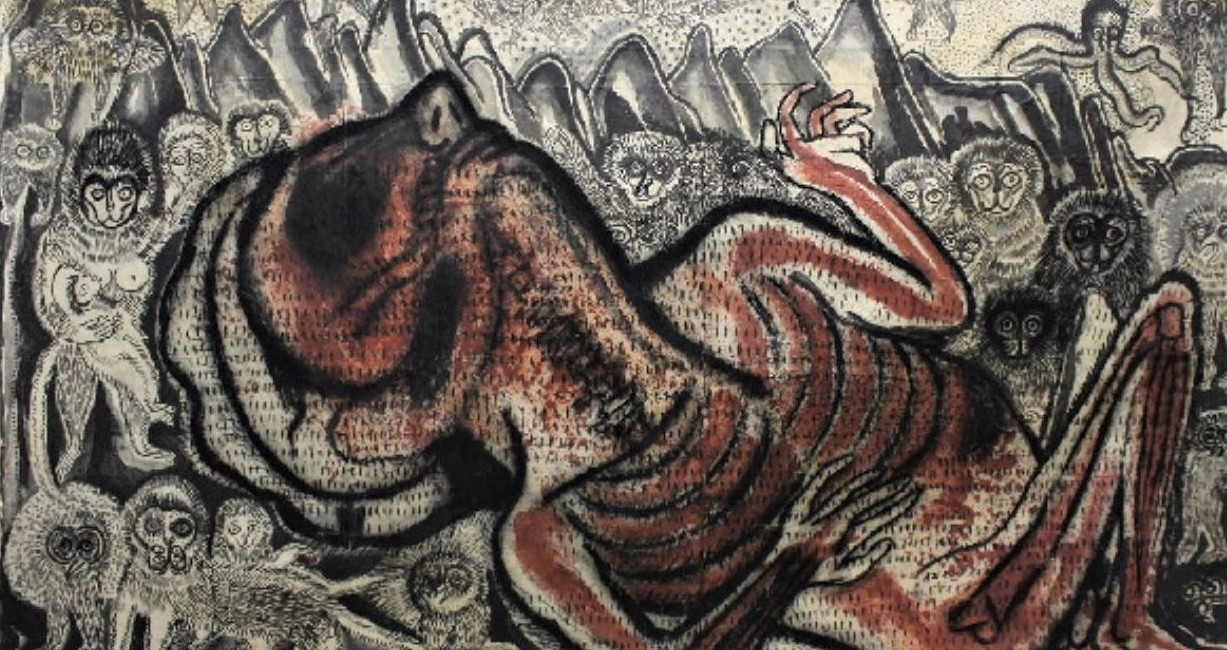 Drawing by Shine Shivan