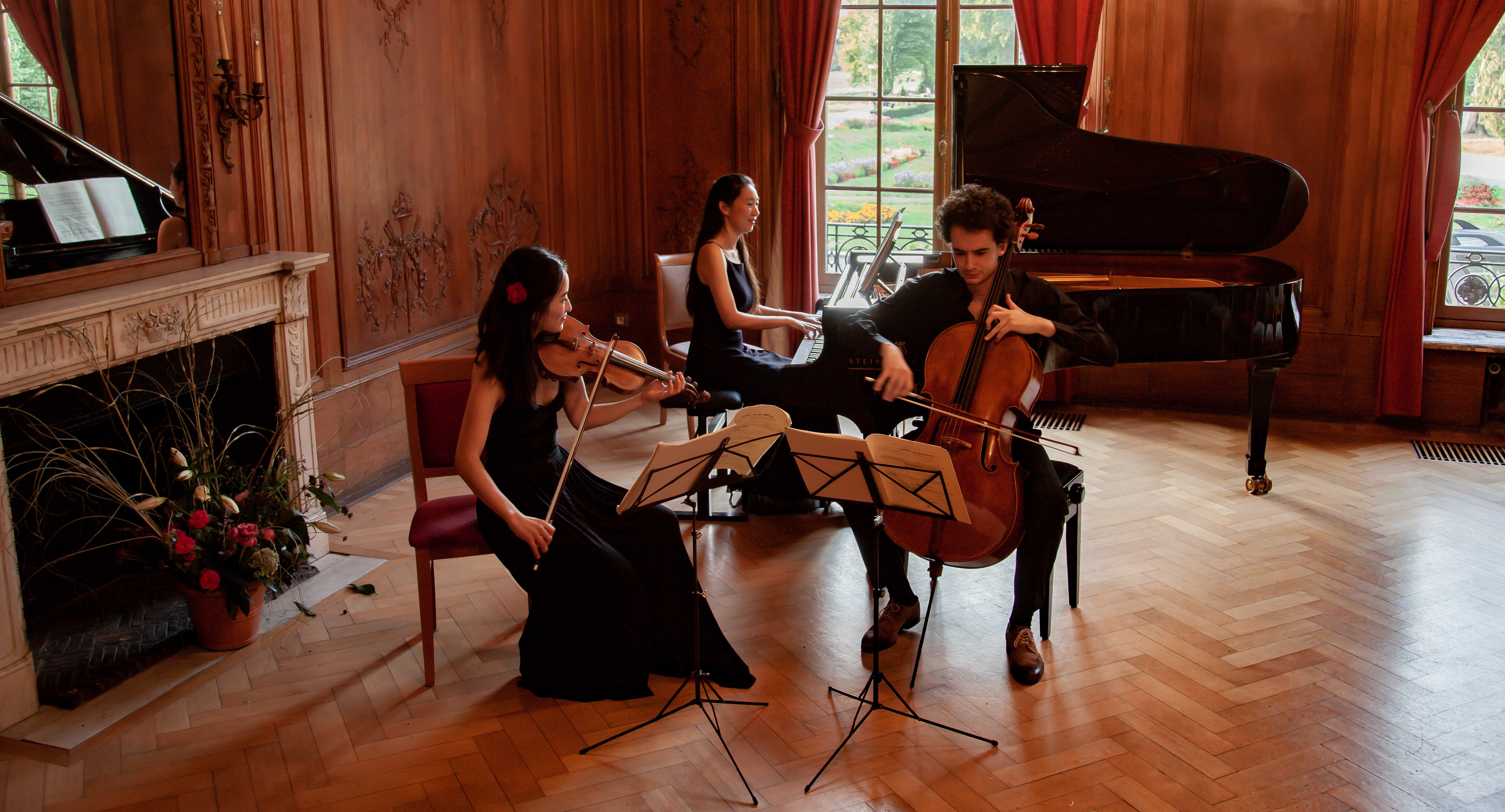 Trio plays at the Rencontres Musicales Internationales d’Enghien