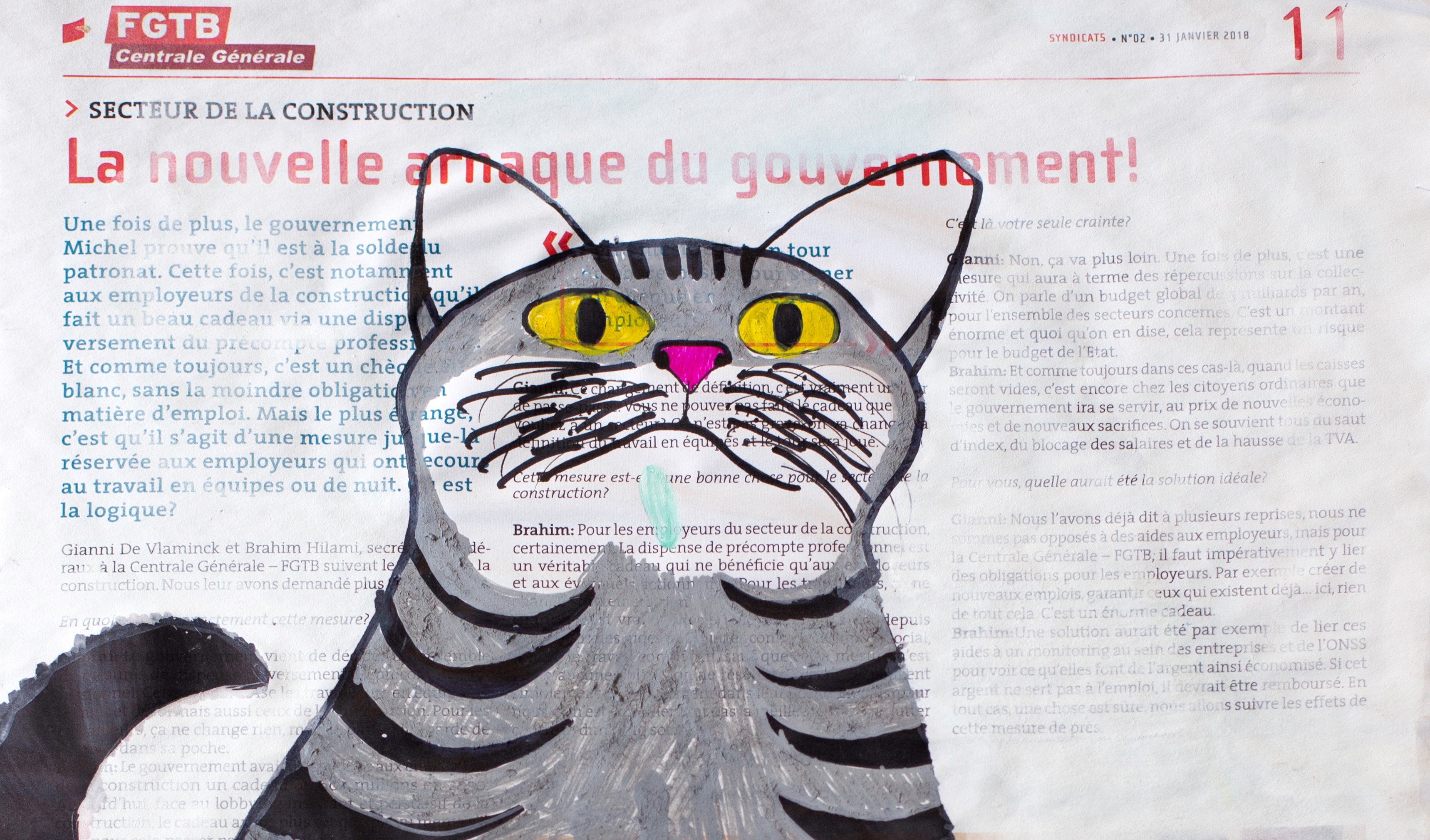 Lisières at Art et Marge Mohammed El Mahmoudi - Créahm Bxl-A Sougné