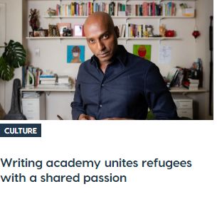 Writing academy unites refugees with a shared passion 