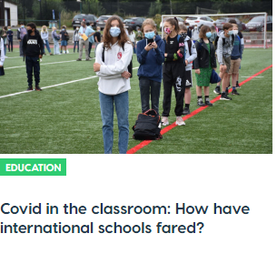 Covid in the classroom - How have Belgium’s international schools fared?