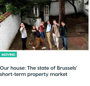 Our house - The state of Brussels’ short-term property market
