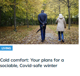 Cold comfort - Your plans for a sociable, Covid-safe winter