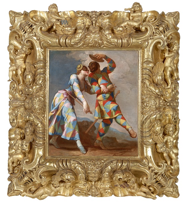 #008 Ferretti, Giovan Domenico - Harlequin and His Lady