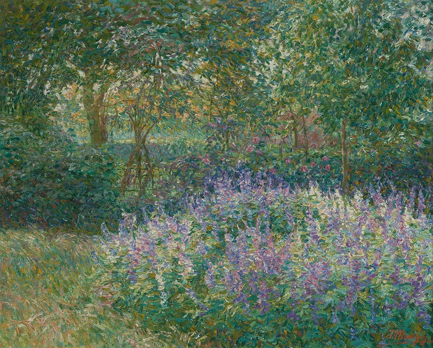 08_Jenny Montigny, 'Bloementuin', 1910, Privéverzameling
