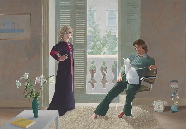 David Hockney Mr and Mrs Clark and Percy