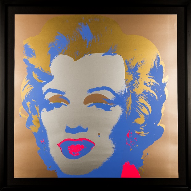 Andy Warhol Marilyn Monroe Icons exhibition Deodato Gallery