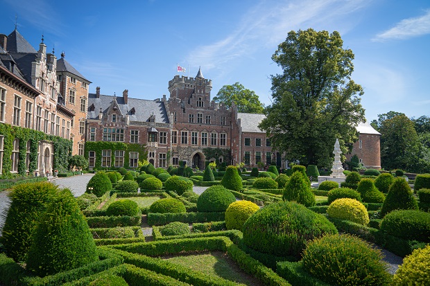 Binnenplein kasteel van Gaasbeek_2©Toerisme Vlaams-Brabant vzw