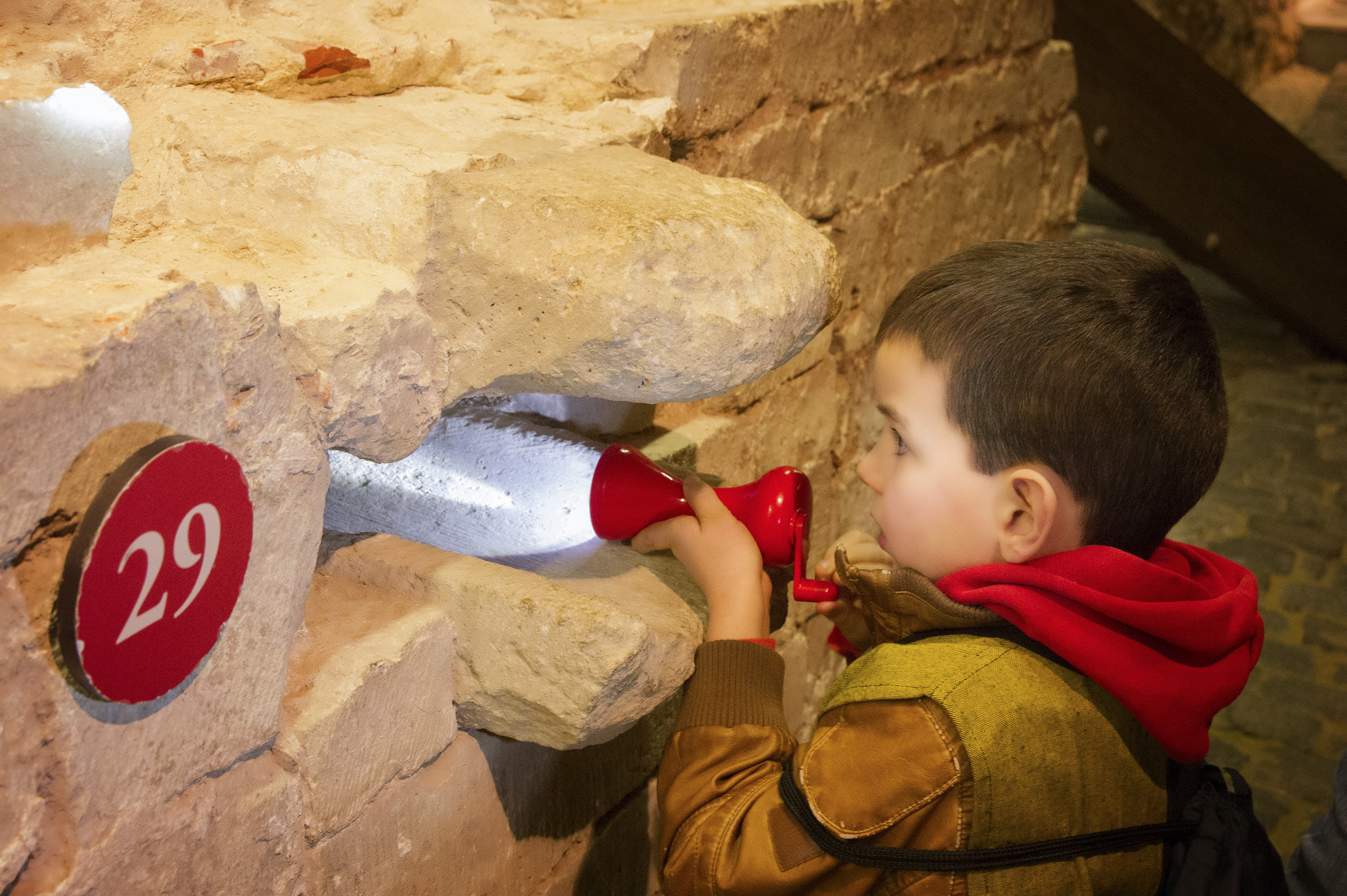 Coudenberg Palace underground treasure hunt for children