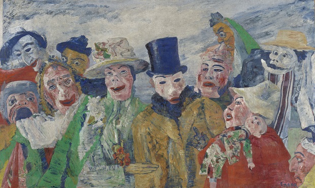 James Ensor, The Intrigue, photo by Rik Klein Gotink, Royal Museum of Fine Arts Antwerp