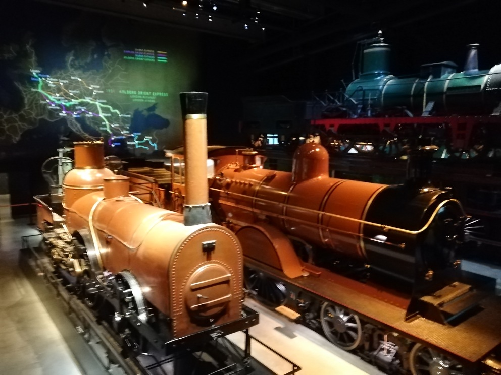 Orient-Express steam locomotives Train World (c) Sarah Crew