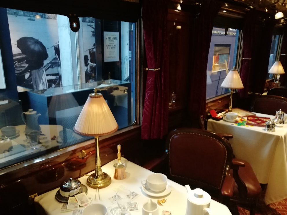 Orient Express carriage interior Train World (c) Sarah Crew