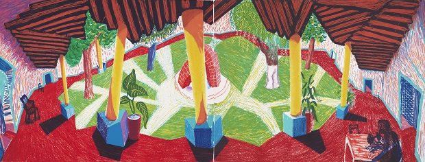  Two Weeks Later by David Hockney