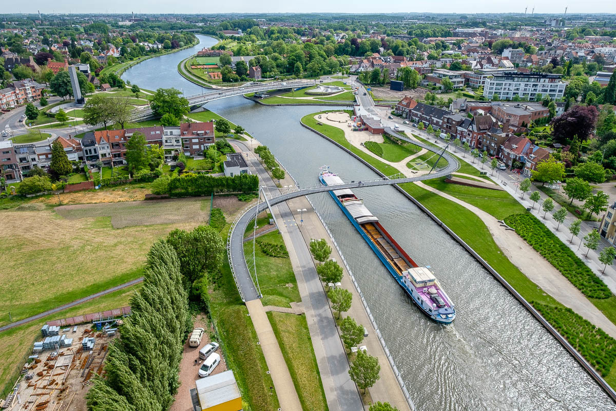 River Lys, Kortrijk © Kattoo Hillewaere