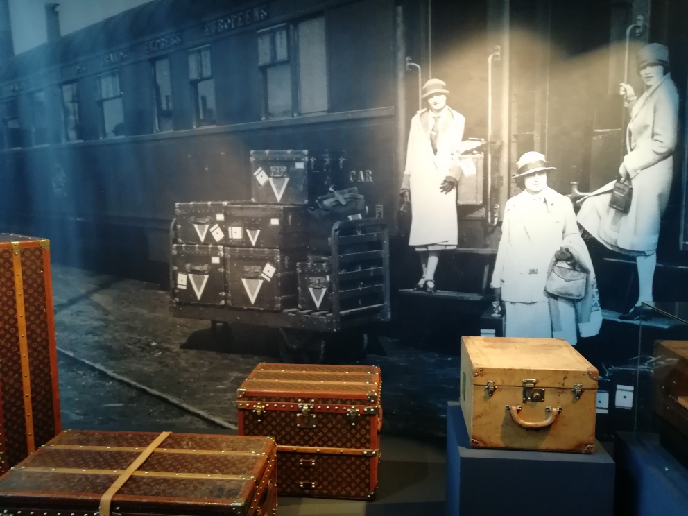 Orient Express at Train World - luxury travel spawned luxury luggage (c) Sarah Crew