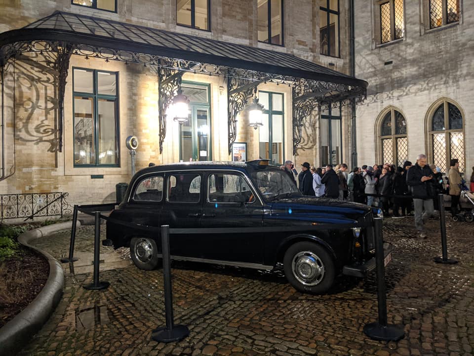 London black cab at city hall - Brussels Calling (c) Tim Reynolds