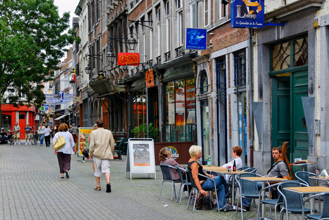 Namur pedestrian quarter