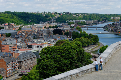Namur citadel panorama