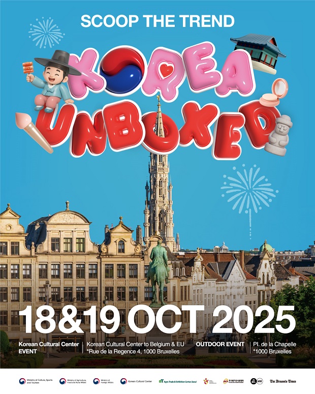 Korean Cultural Center in Brussels opens its doors for travel, beauty and food festival