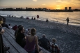 Zomer van Antwerpen (ZVA) sunset viewing