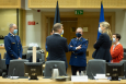 Illustration picture shows the states general of the police who will develop a new future vision for the Belgian police services, in Brussels, Tuesday 25 May 2021. (BELGA PHOTO JAMES ARTHUR GEKIERE)