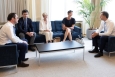 Meeting between family and friend of Olivier Vandecasteele and justice minister and prime minister - Belga