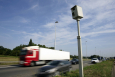 BRUSSELS, BELGIUM: Illustration picture shows a speed control camera pictured on the Brussels ring way in Strombeek-Bever. (BELGA PHOTO NICOLAS MAETERLINCK)