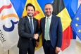 Georges-Louis Bouchez (MR) and Maxime Prévot (Les Engagés)