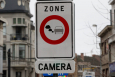 Illustration picture shows a sign that signals you are entering the LEZ the 'Low Emission Zone' LEZ (Lage Emissie Zone) in the city centre of Ghent. (BELGA PHOTO NICOLAS MAETERLINCK)