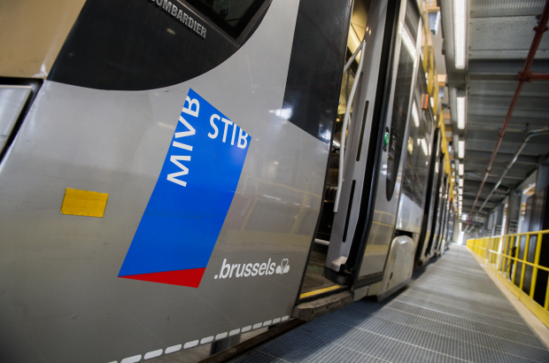 Illustration picture shows an STIB tram (BELGA PHOTO LAURIE DIEFFEMBACQ)