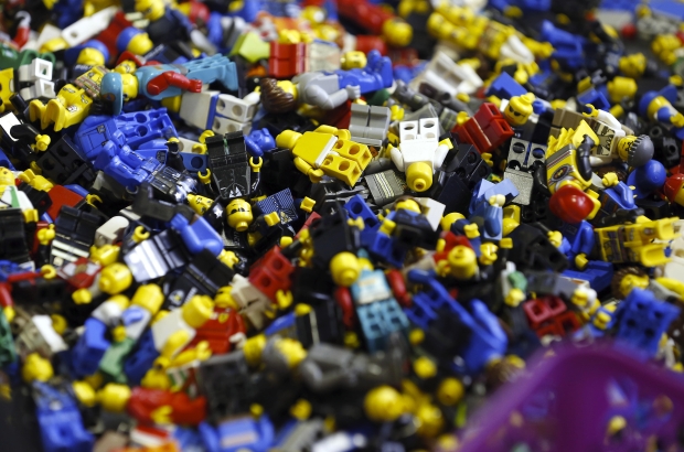Illustration picture shows LEGO figures at the Brick Mania fair, Saturday 24 November 2018 in Antwerp. (BELGA PHOTO NICOLAS MAETERLINCK)