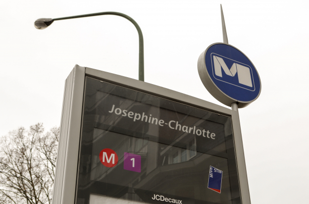 Illustration picture shows STIB-MIVB Metro station Josephine-Charlotte in Brussels. (BELGA PHOTO PAUL-HENRI VERLOOY)