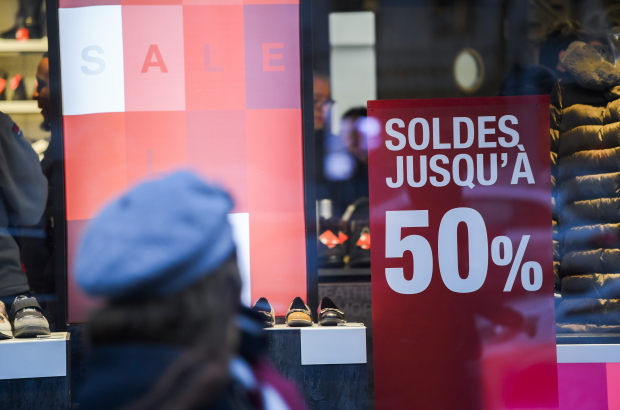 Illustration picture shows the official start of the winter sales, Friday 03 January 2020 in Brussels. (BELGA PHOTO LAURIE DIEFFEMBACQ)