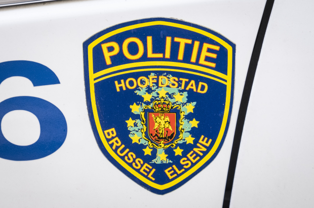 Illustration picture shows a logo of the Bruxelles Capitale Ixelles - Brussel Hoofdstad Elsene police zone in Ixelles / Elsene, Brussels, Monday 15 June 2020. (BELGA PHOTO PAUL-HENRI VERLOOY)