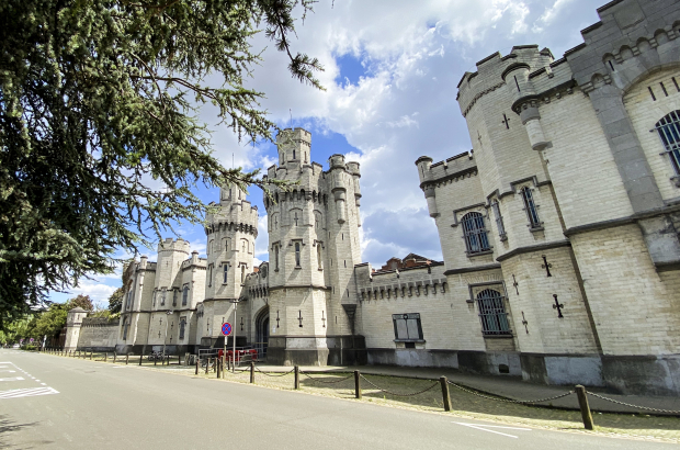 Illustration picture shows the prison of Saint-Gilles - Sint-Gillis, part of the Brussels Capital Region, Monday 13 July 2020. (BELGA PHOTO THIERRY ROGE)