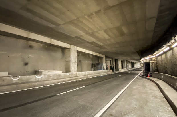 Illustration picture shows the Leopold II road tunnel, in Brussels, Tuesday 01 September 2020. (BELGA PHOTO THIERRY ROGE)