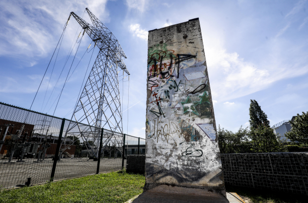 Berlin Wall section, Elia, Brussels
