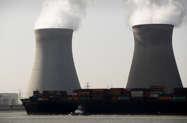Illustration picture shows the nuclear power plant of Doel, in the Scheldt estuary, near the port of Antwerp, Friday 18 September 2020. (BELGA PHOTO KRISTOF VAN ACCOM)