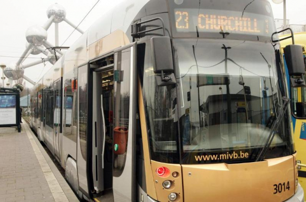 Tram Heysel Brussels Stib/Mivb