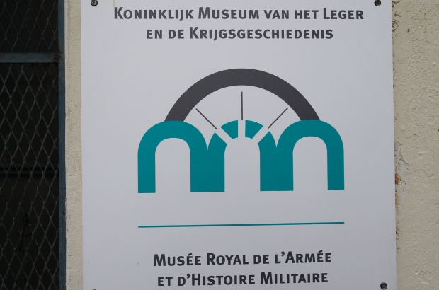 BRUSSELS, BELGIUM: Illustration picture shows the logo of the Royal Museum of the Armed Forces and of Military History (BELGA PHOTO VIRGINIE LEFOUR)