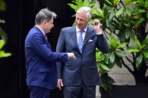 King Philippe receives Bart De Wever