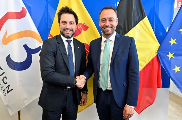 Georges-Louis Bouchez (MR) and Maxime Prévot (Les Engagés)