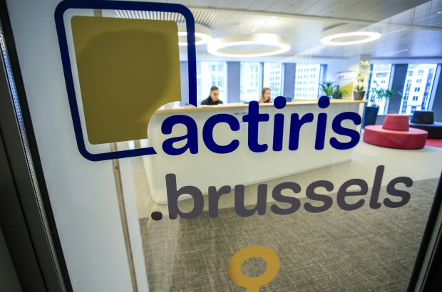 Illustration picture shows the Actiris offices at the Astro tower in Brussels. (BELGA PHOTO THIERRY ROGE)