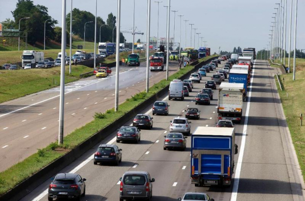 Traffic on the Brussels Ring-Nicolas Maeterlinck-Belga