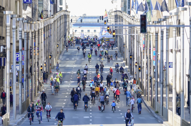 Car-Free Sunday in Brussels